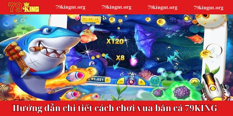 Hướng dẫn chi tiết cách chơi vua bắn cá 79KING